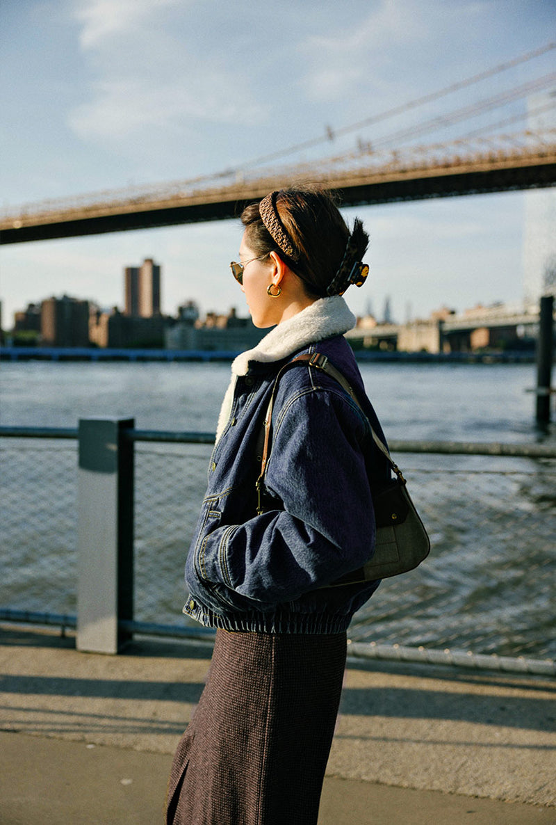 Petite Studio's Daryl Denim Padded Jacket