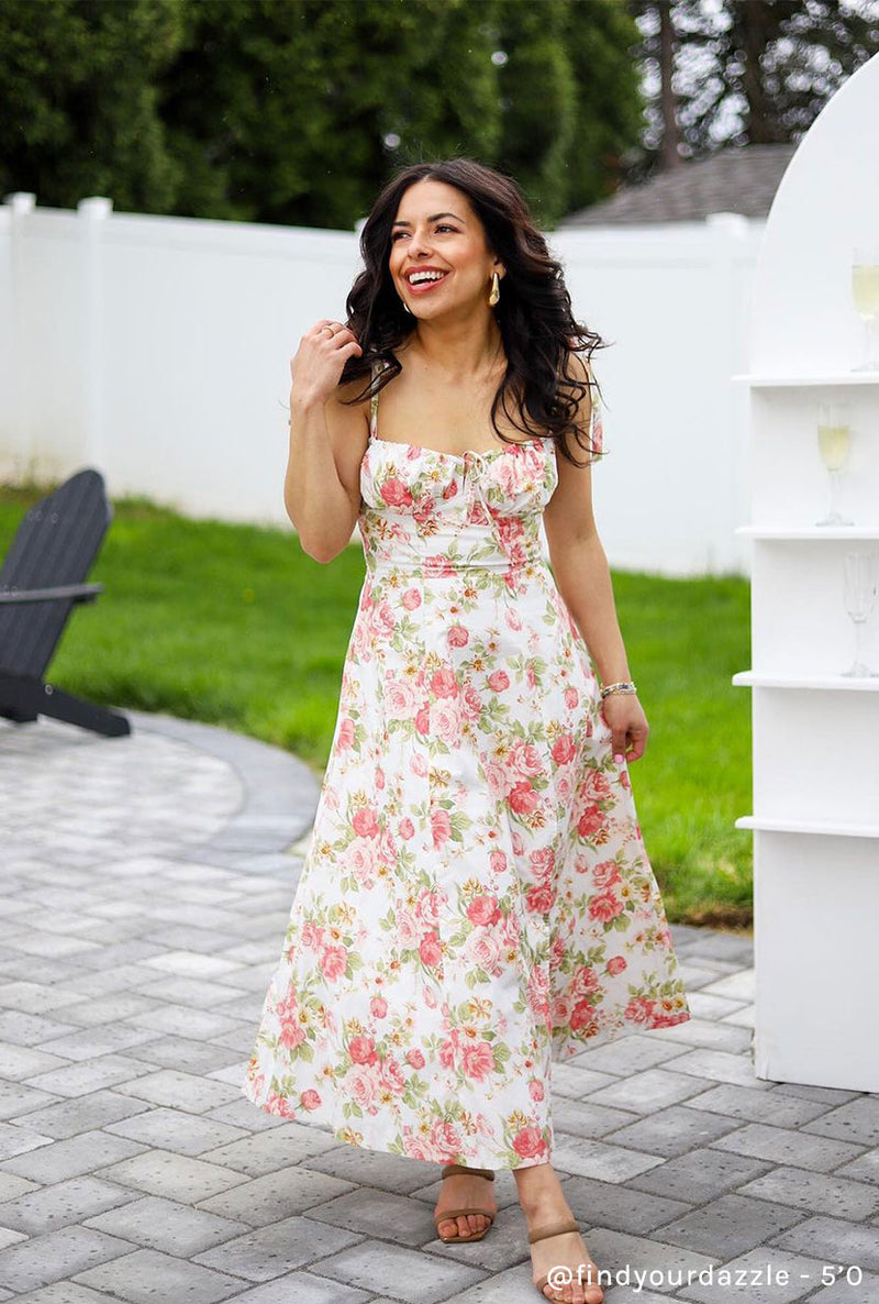 Petite Studio's Kirsten Dress in Pink Floral