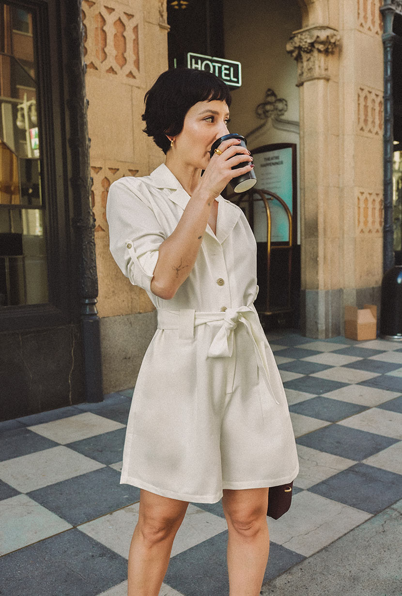 Delia Feathered Blazer Dress - White | Fashion Nova, Luxe | Fashion Nova