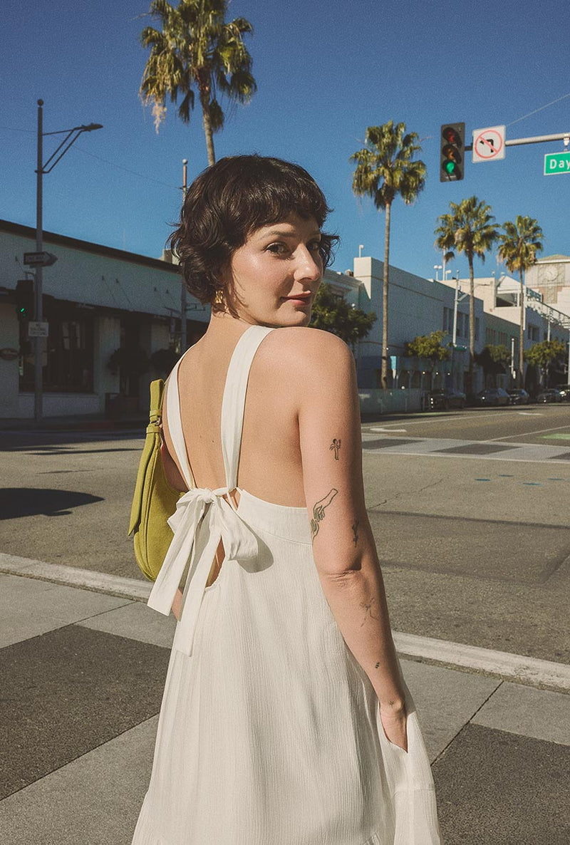 Petite Studio's Gayle Dress in Ivory