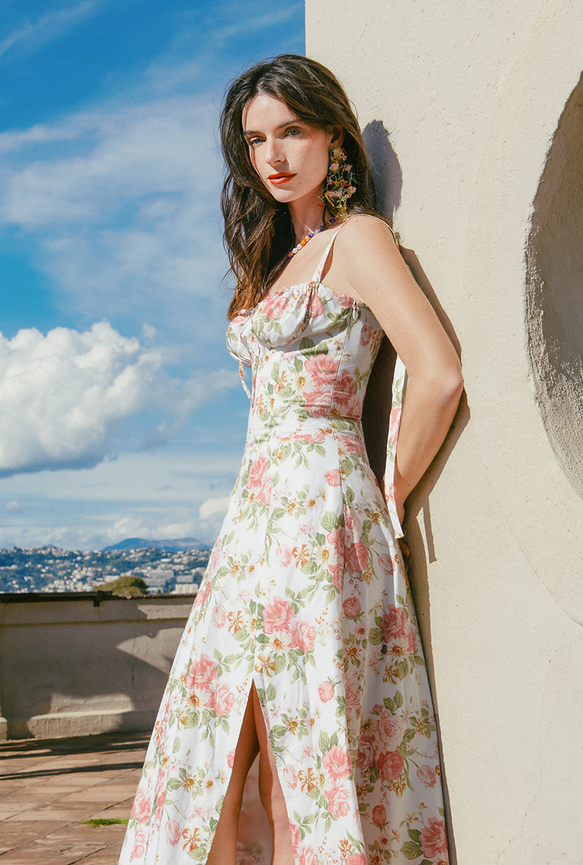 Petite Studio's Kirsten Dress in Pink Floral