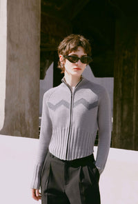 Petite Studio's Friday Wool Sweater in Grey