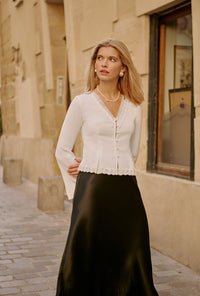 Petite Studio NYC's Joelle Top in Ivory