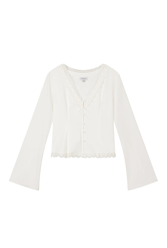 Petite Studio NYC's Joelle Top in Ivory