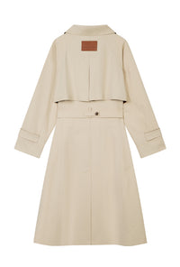 Petite Studio's Hagar Trench Coat in Beige