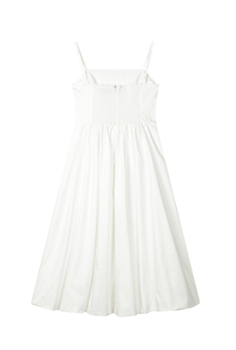 Petite Studio's Della Bubble Dress in Ivory