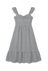 Petite Studio's Lettie Dress in Black Gingham