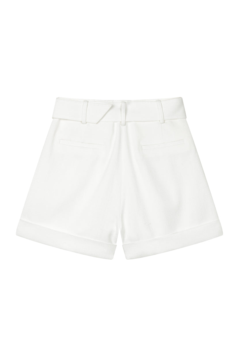 Petite Studio's Cooper Shorts in Ivory