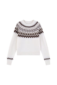 Petite Studio's Collin Wool Sweater in Beige