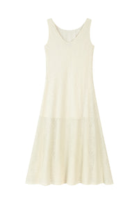 Petite Studio NYC's Gwynne Knit Dress in Ivory