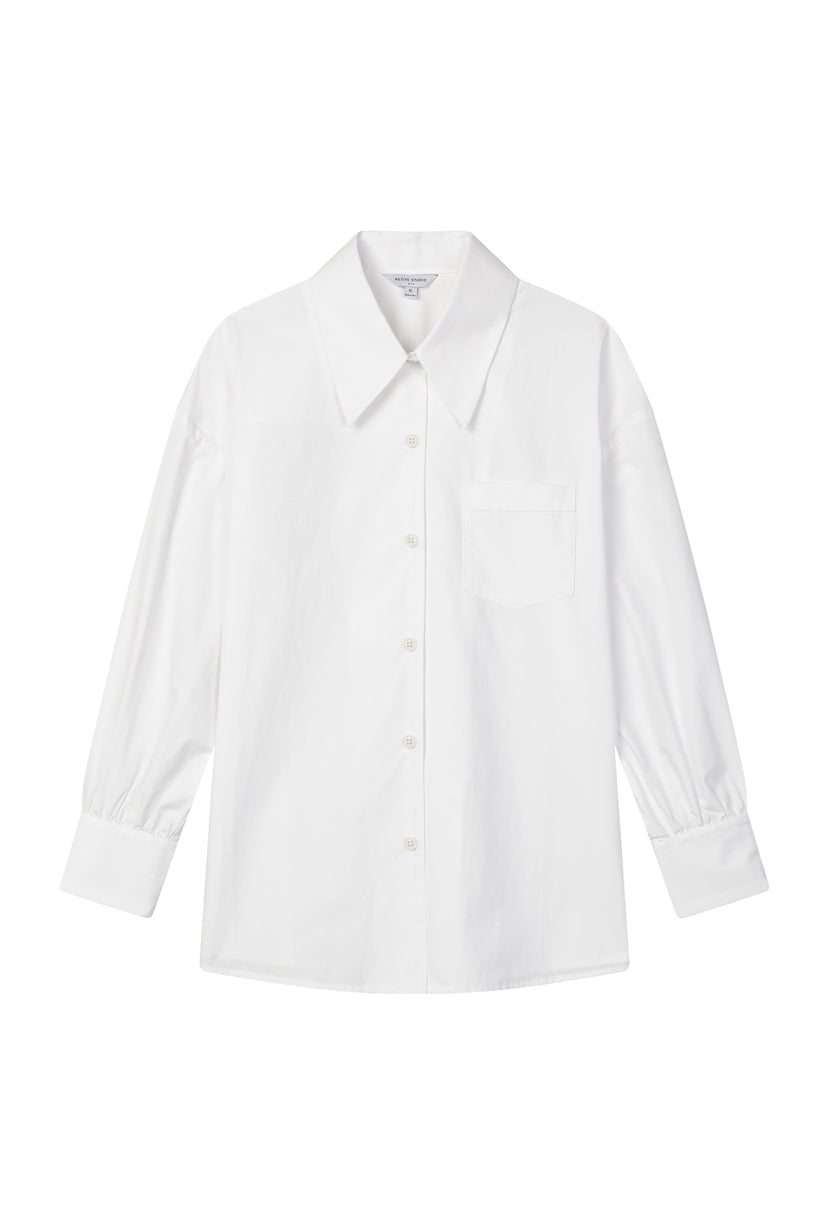 Petite Studio's Rowan Shirt in Ivory - Women's Fashion