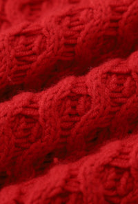 Petite Studio's Blanca Wool Sweater in Red