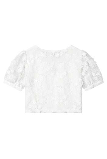 Petite Studio's Arissa Top in Ivory - Women's Fashion